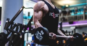 Power rack setup guide showing proper installation in a garage